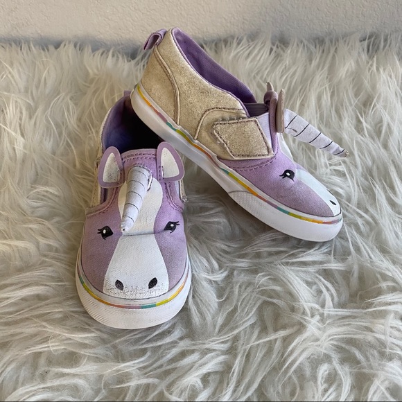 vans unicorn slip ons